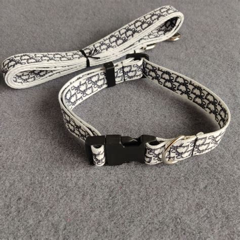 christian dior dog harness